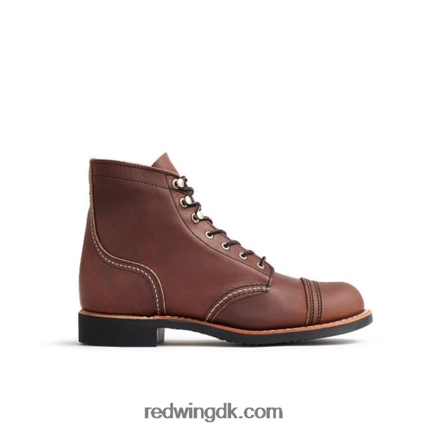 Heritage - style 3366 iron ranger korte damestøvle i boundary læder rav 4228HT184 Red Wing