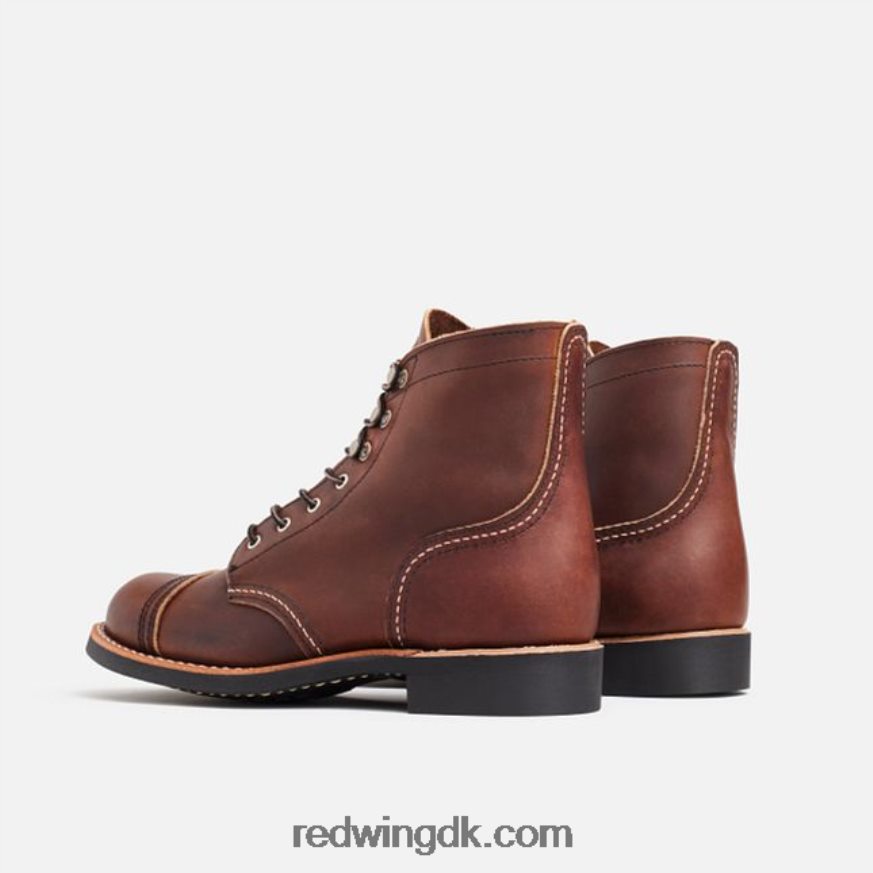 Heritage - style 3366 iron ranger korte damestøvle i boundary læder rav 4228HT184 Red Wing