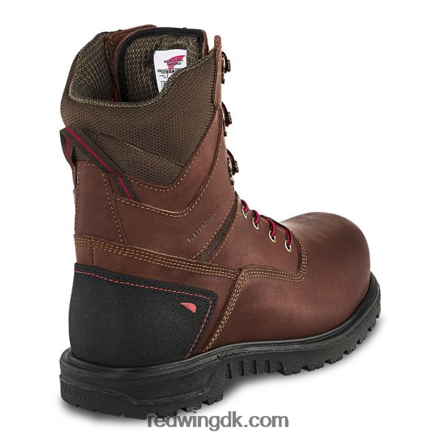 arbejde - stil 435 king toe herres 6-tommer vandtæt blød tå støvle Brun 4228HT98 Red Wing