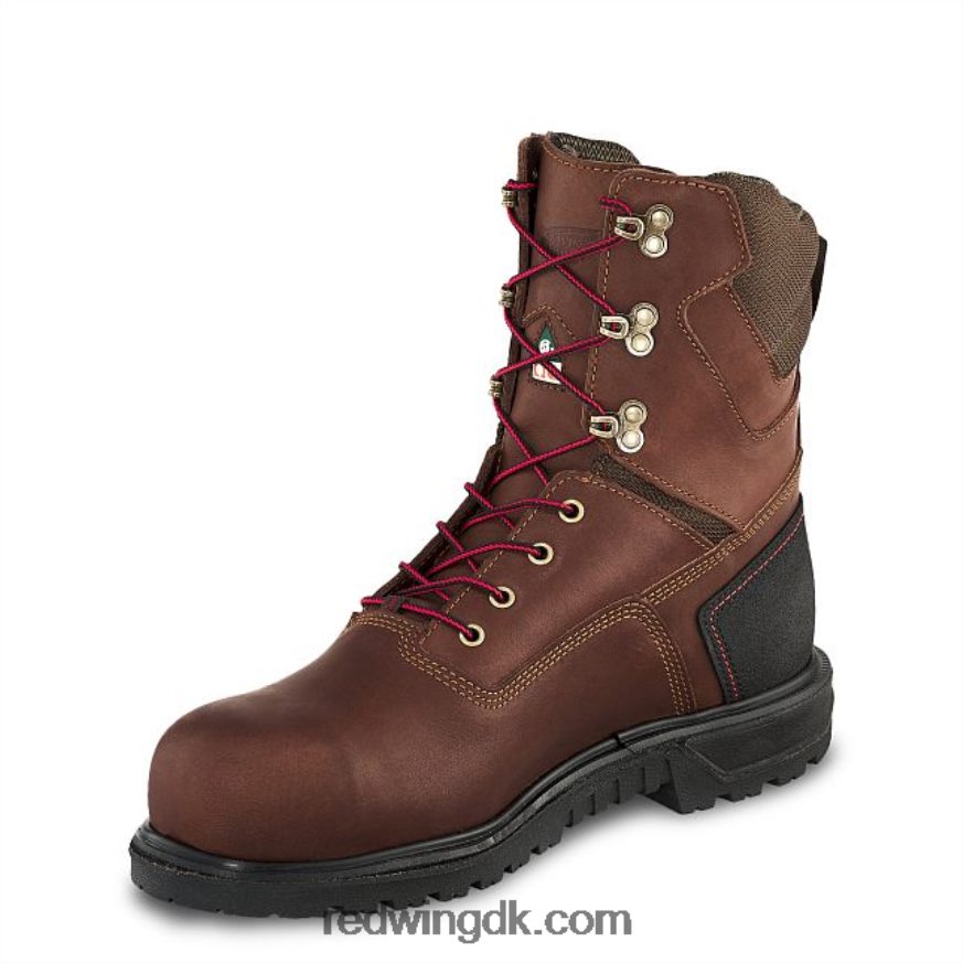 arbejde - stil 435 king toe herres 6-tommer vandtæt blød tå støvle Brun 4228HT98 Red Wing