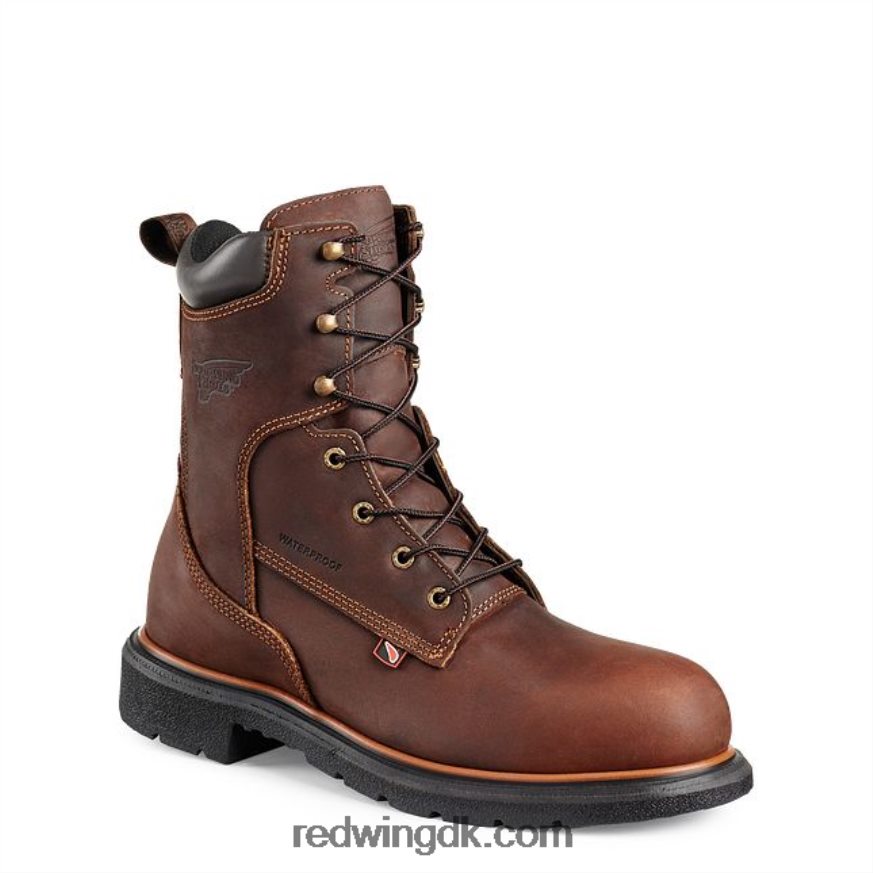 arbejde - style 1132 supersole mænds 11-tommer blød tå pull-on støvle Brun 4228HT81 Red Wing