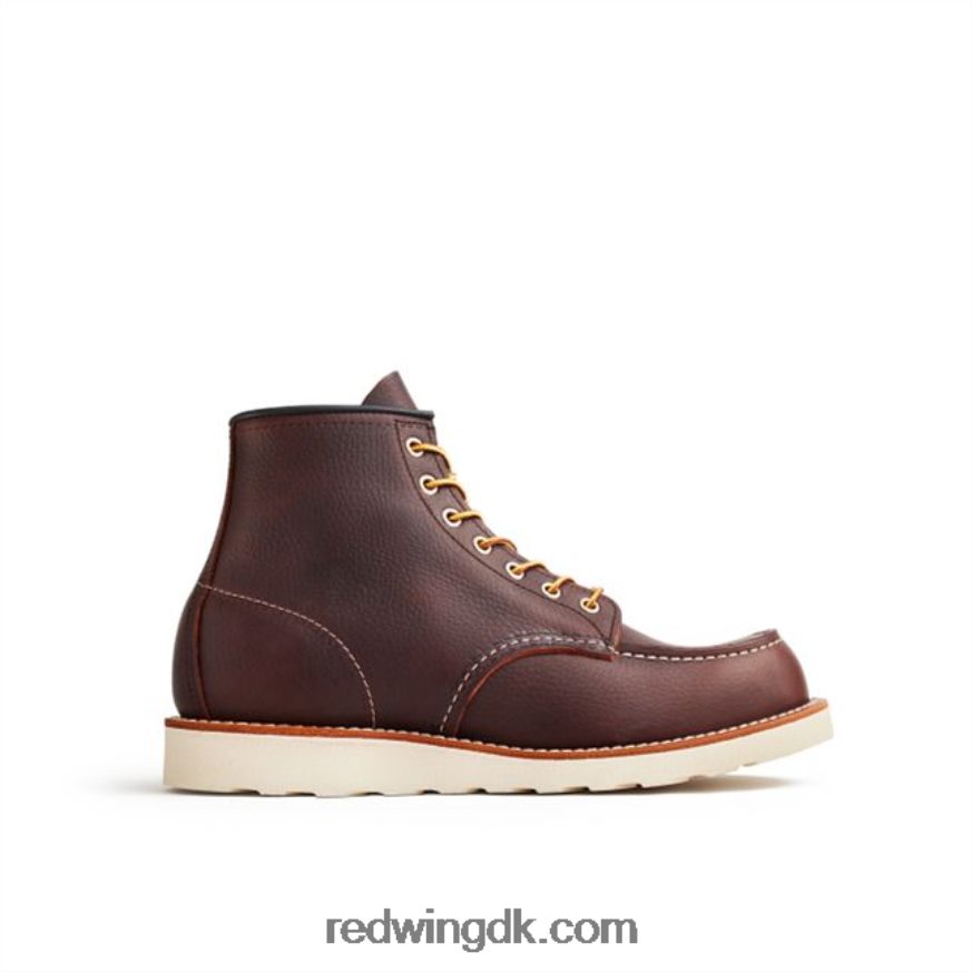 arv - stil 877 8-tommer klassisk moc herre 8-tommer støvle i ældre læder briar 4228HT174 Red Wing