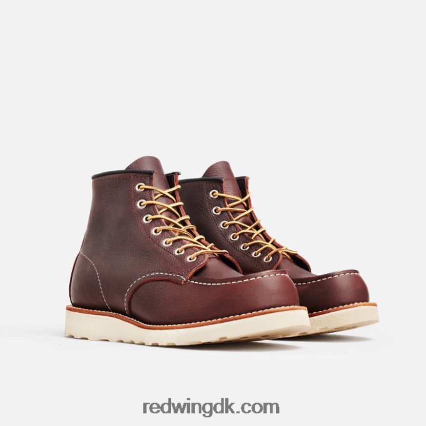 arv - stil 877 8-tommer klassisk moc herre 8-tommer støvle i ældre læder briar 4228HT174 Red Wing