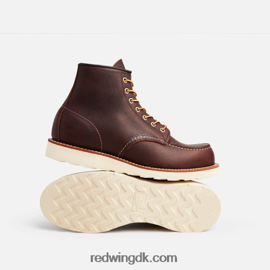 arv - stil 877 8-tommer klassisk moc herre 8-tommer støvle i ældre læder briar 4228HT174 Red Wing