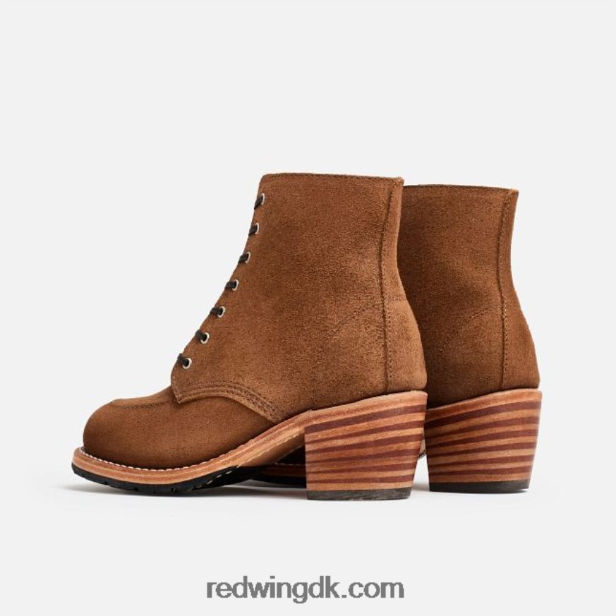 heritage - style 3365 iron ranger korte damestøvle i selelæder kryddernellike 4228HT183 Red Wing