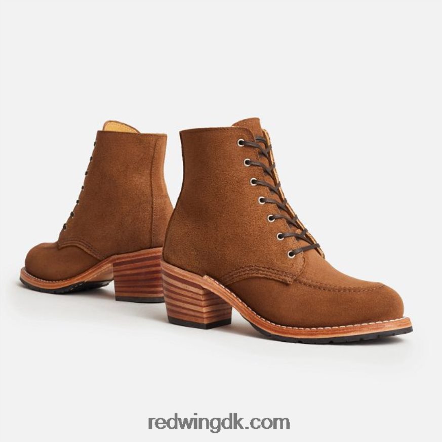 heritage - style 3365 iron ranger korte damestøvle i selelæder kryddernellike 4228HT183 Red Wing