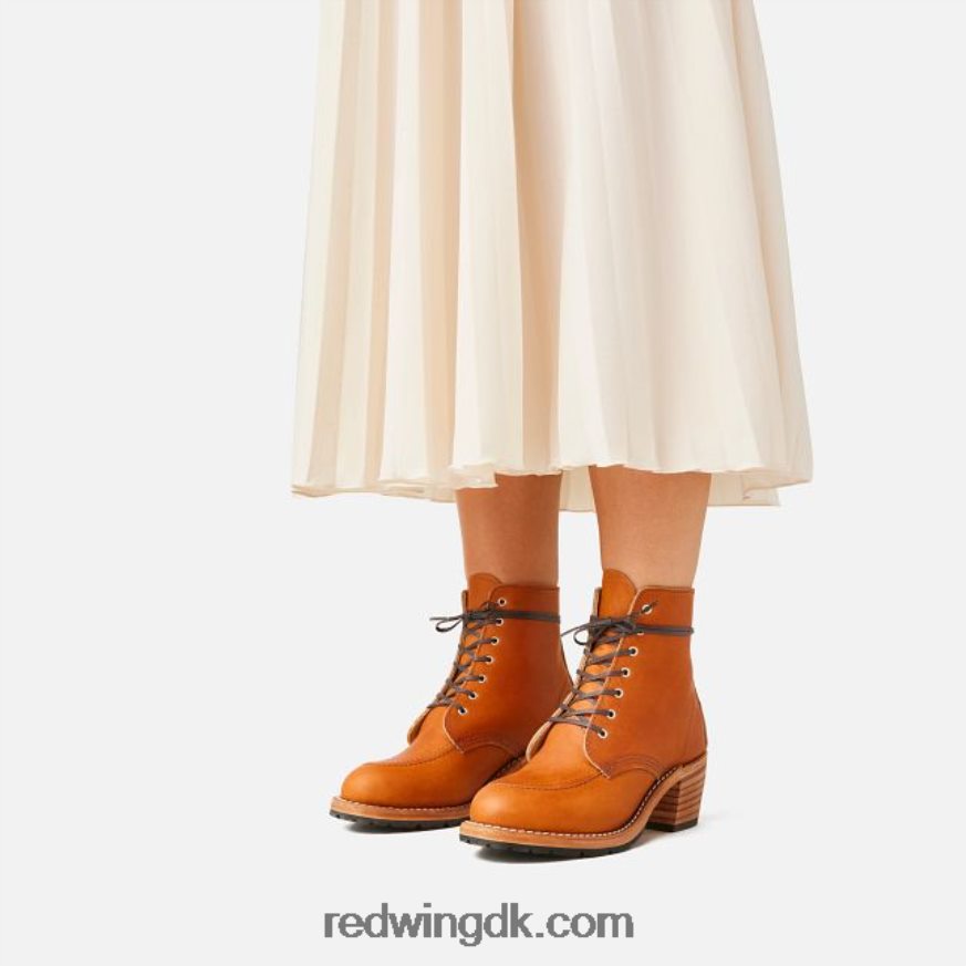 heritage - style 3405 clara damestøvle med hæl i boundary læder oro 4228HT180 Red Wing