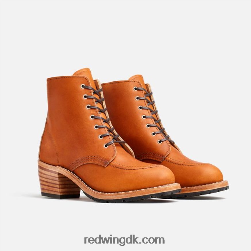 heritage - style 3405 clara damestøvle med hæl i boundary læder oro 4228HT180 Red Wing