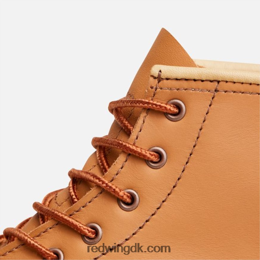 heritage - style 3423 6-tommer klassisk moc korte støvle til kvinder i butter abilene læder tan 4228HT191 Red Wing