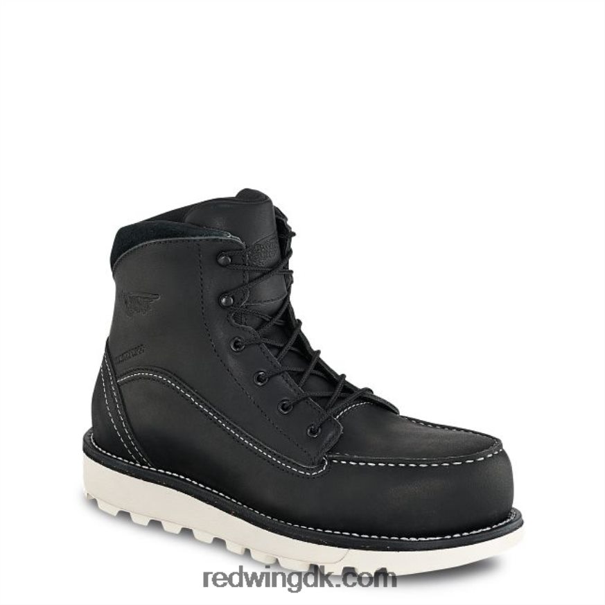 heritage - style 8085 iron ranger 6-tommers mænds støvle i groft og sejt læder sort 4228HT165 Red Wing