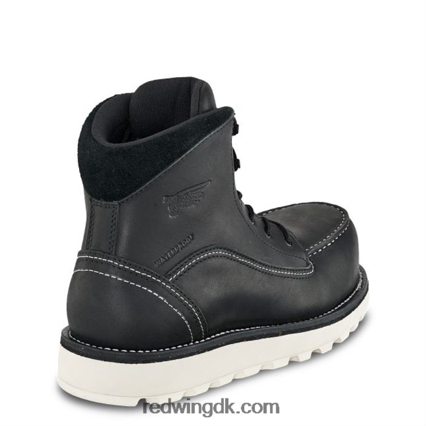 heritage - style 8085 iron ranger 6-tommers mænds støvle i groft og sejt læder sort 4228HT165 Red Wing