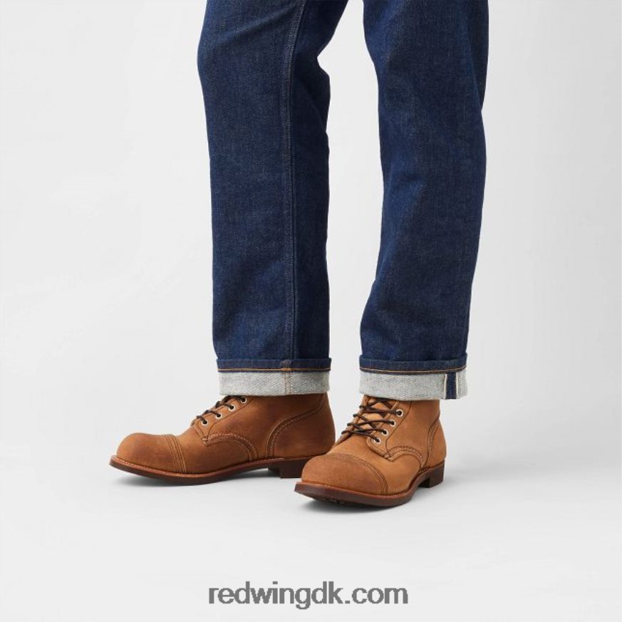 heritage - style 8087 iron ranger herre 6-tommer støvle i muleskinner læder tjørn 4228HT169 Red Wing