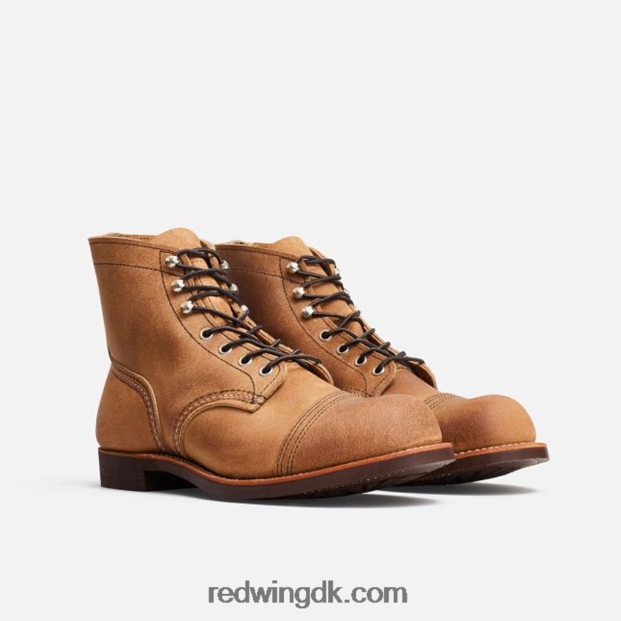 heritage - style 8087 iron ranger herre 6-tommer støvle i muleskinner læder tjørn 4228HT169 Red Wing