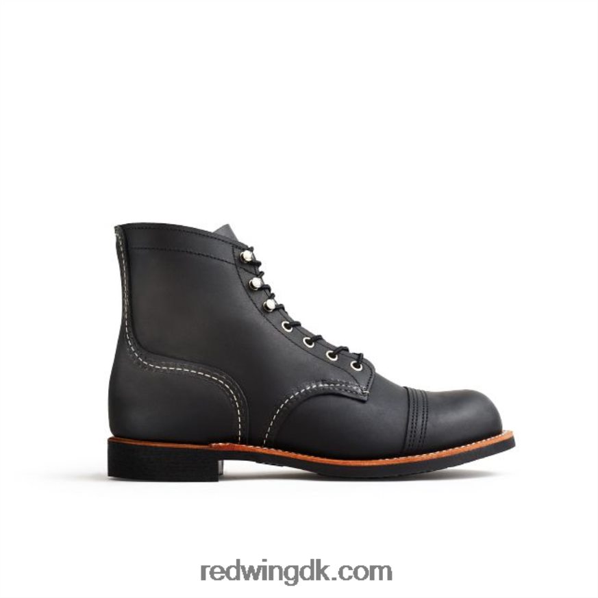 heritage - style 8111 iron ranger herre 6-tommer støvle i selelæder sort 4228HT167 Red Wing