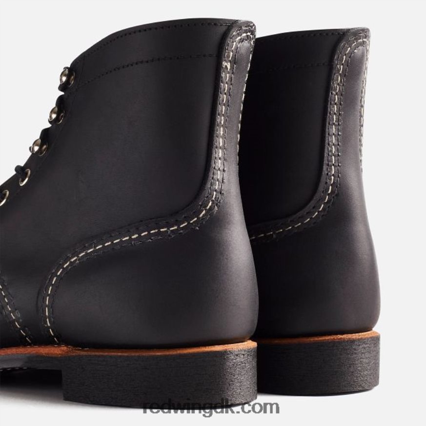 heritage - style 8111 iron ranger herre 6-tommer støvle i selelæder sort 4228HT167 Red Wing