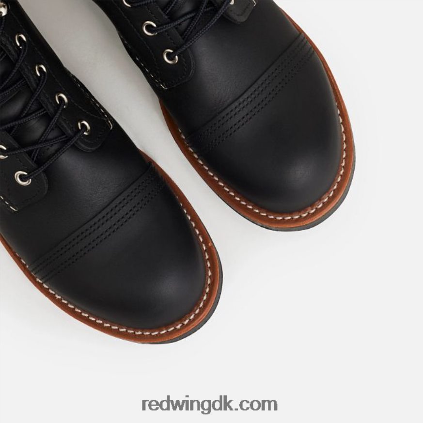 heritage - style 8111 iron ranger herre 6-tommer støvle i selelæder sort 4228HT167 Red Wing