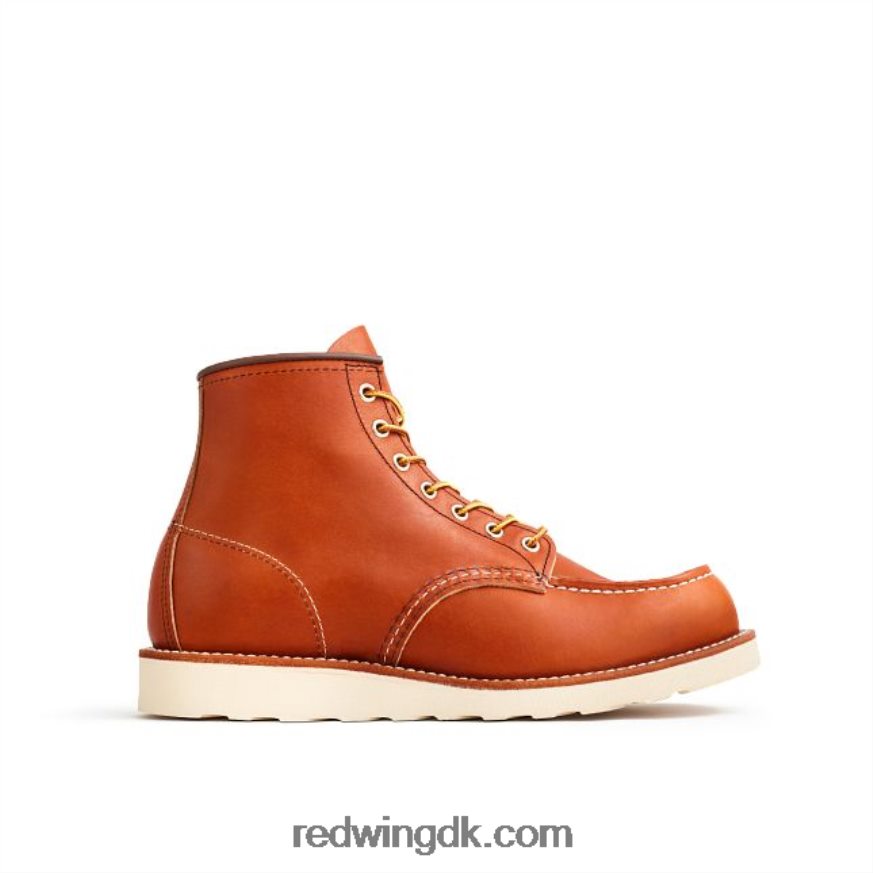 heritage - style 8138 classic moc herre 6-tommer støvle i olieglat læder Brun 4228HT173 Red Wing