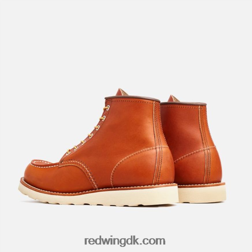 heritage - style 8138 classic moc herre 6-tommer støvle i olieglat læder Brun 4228HT173 Red Wing