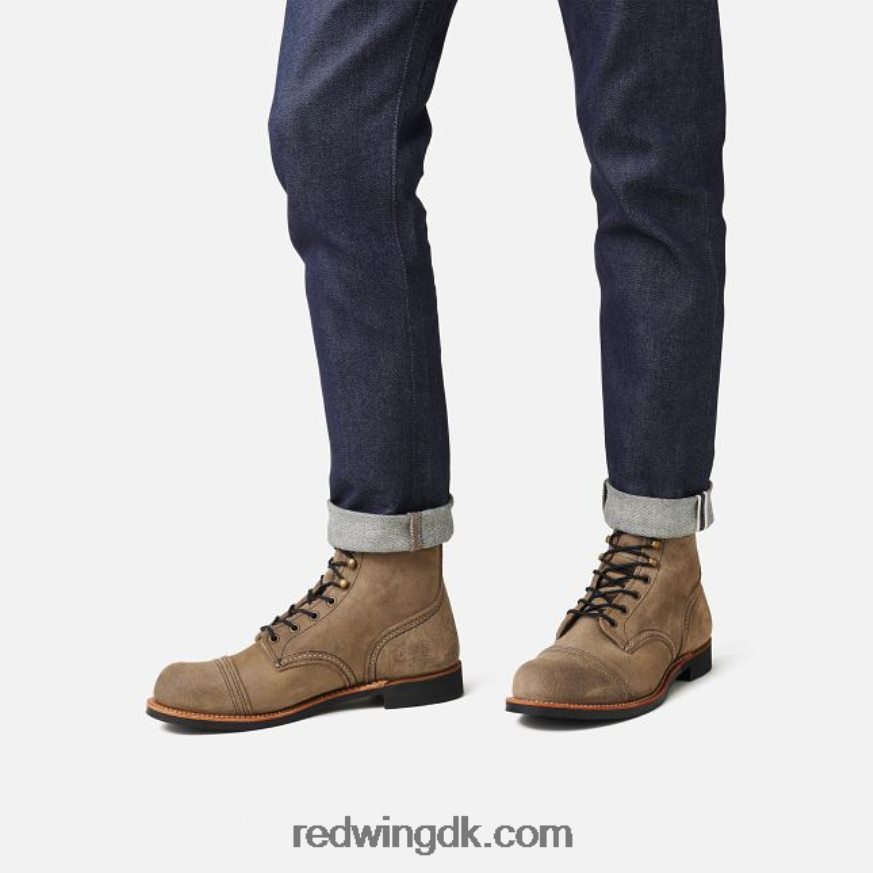 heritage - style 8864 gore-tex moc 6-tommer støvle til mænd i vandtæt læder skifer 4228HT170 Red Wing