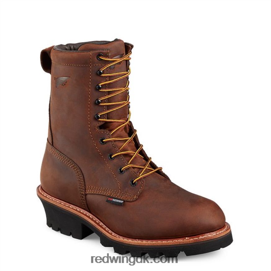 style 95230 foret buckskin læder handske herrehandske i muskat buckskin læder Brun 4228HT24 Red Wing