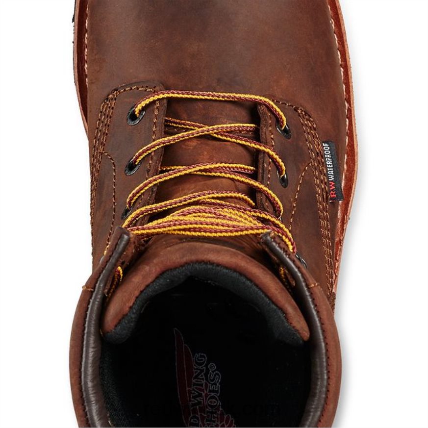 style 95230 foret buckskin læder handske herrehandske i muskat buckskin læder Brun 4228HT24 Red Wing