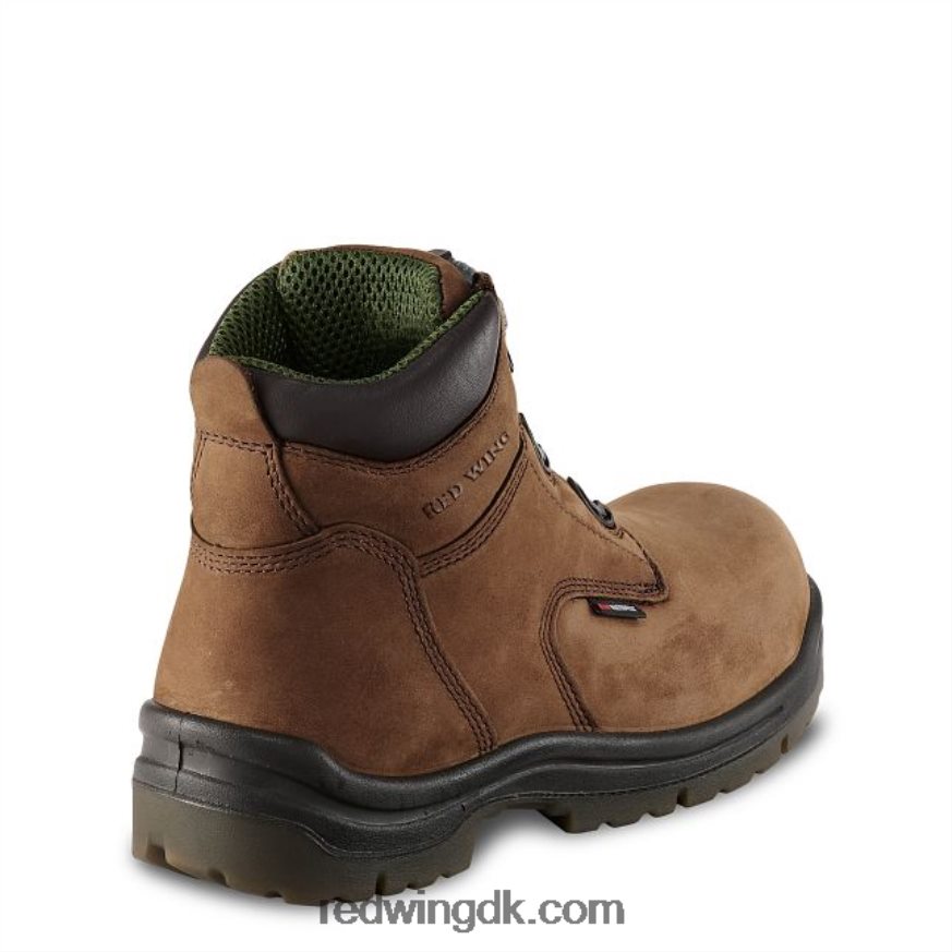 style 95237 foret buckskin læder handske herrehandske i buckskin læder hasselnød 4228HT27 Red Wing