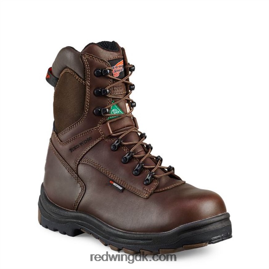 style 96518 læderbælte herrebælte i hawthorne muleskinner læder Brun 4228HT21 Red Wing