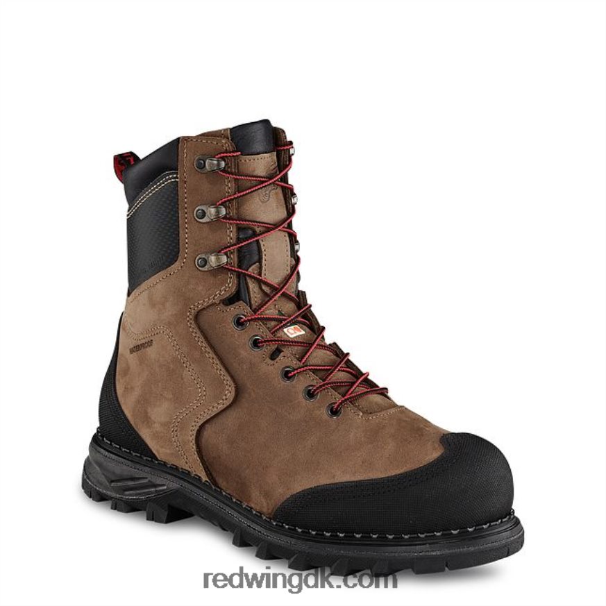 style 96520 læderbælte herrebælte i groft og sejt læder Brun 4228HT16 Red Wing