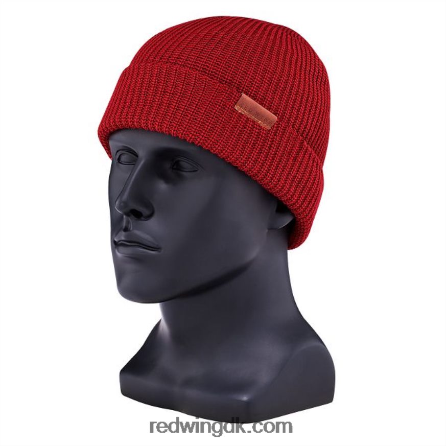 style 97494 merino uld strik hue hue unisex merino uld hat rød 4228HT270 Red Wing