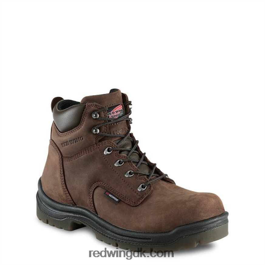 style 97520 fleeceforede ruskindsslidsko til kvinder skeepskind fleeceforet slid Brun 4228HT1 Red Wing