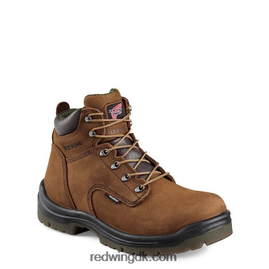 work - style 2231 supersole herre 11-tommer sikkerhedstå pull-on støvle Brun 4228HT99 Red Wing