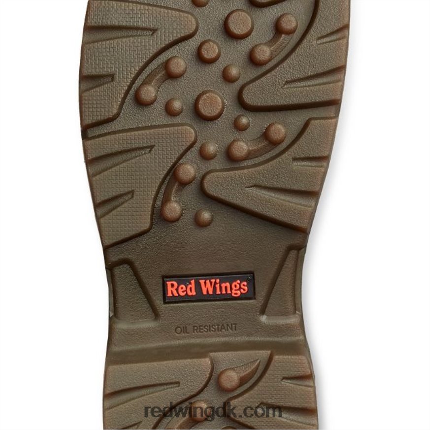 work - style 2231 supersole herre 11-tommer sikkerhedstå pull-on støvle Brun 4228HT99 Red Wing