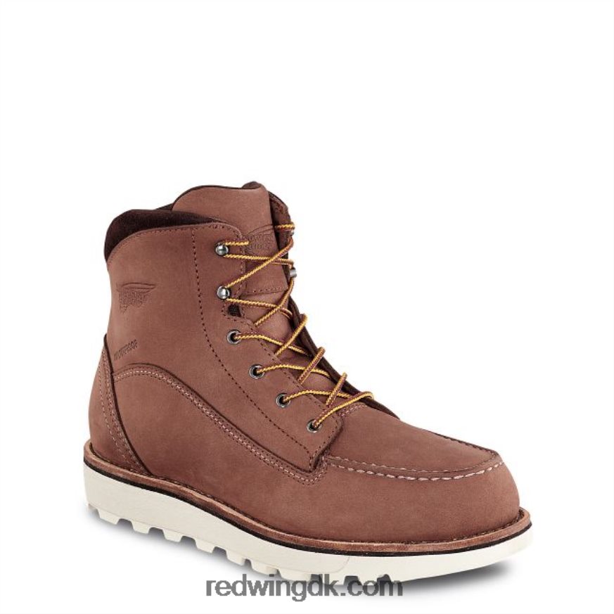 work - style 2345 handelskvinde 6-tommer vandtæt sikkerhedstå støvle mursten 4228HT159 Red Wing