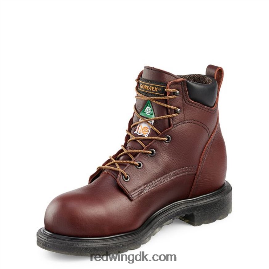 work - style 2412 supersole 20 herre 8-tommer isoleret vandtæt csa sikkerhedstå støvle Brun 4228HT105 Red Wing