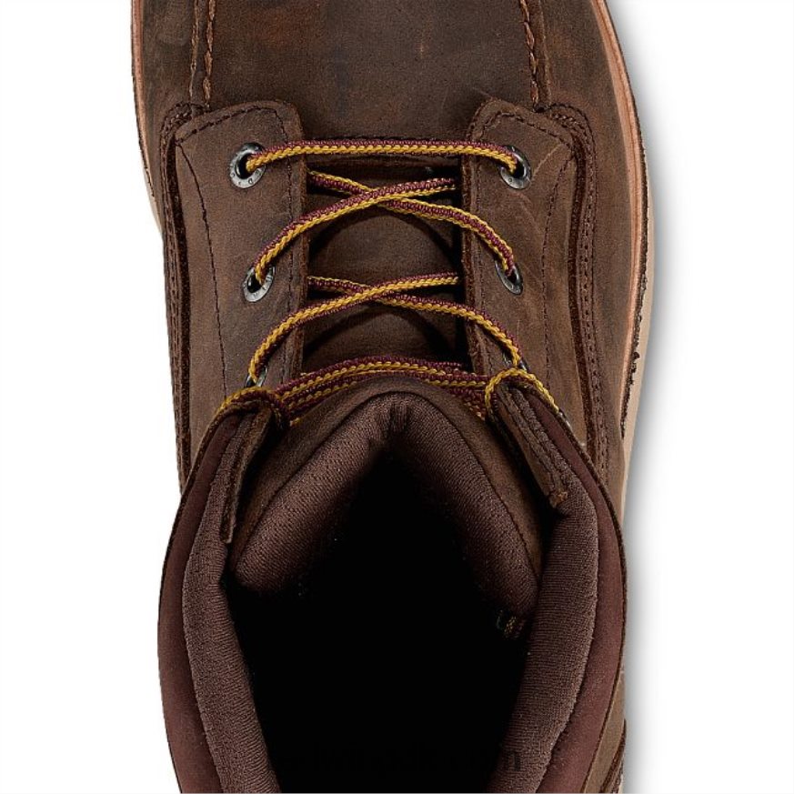 work - style 2418 traktion tred herre 8-tommer vandtæt sikkerhedstå støvle tan 4228HT126 Red Wing