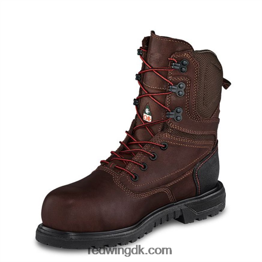 work - style 2444 traction tred lite dames 6-tommer vandtæt sikkerhedståstøvle Brun 4228HT154 Red Wing