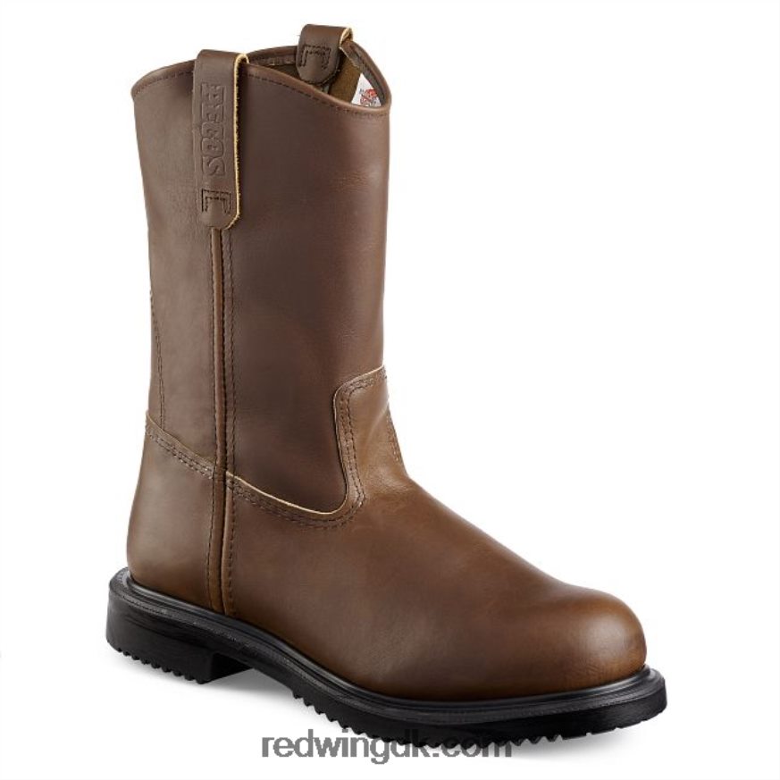 work - style 2452 exos lite herre 6-tommer vandtæt sikkerhedstå støvle Brun 4228HT100 Red Wing