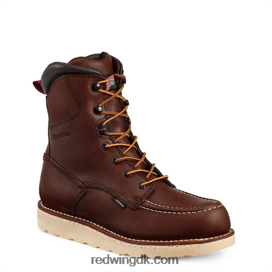 work - style 3506 king toe herre 6-tommer vandtæt csa sikkerhedstå støvle Brun 4228HT127 Red Wing