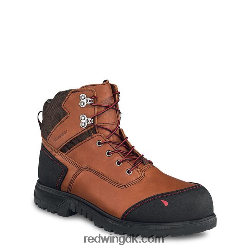 work - style 3516 king toe adc herre 8-tommer vandtæt csa metguard sikkerhedstå støvle Brun 4228HT102 Red Wing