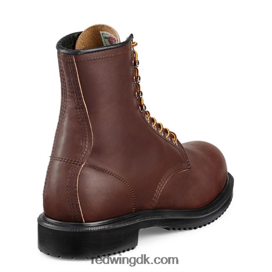 work - style 400 dynaforce herre 8-tommer vandtæt blød tå støvle Brun 4228HT80 Red Wing