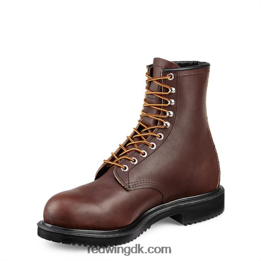 work - style 400 dynaforce herre 8-tommer vandtæt blød tå støvle Brun 4228HT80 Red Wing