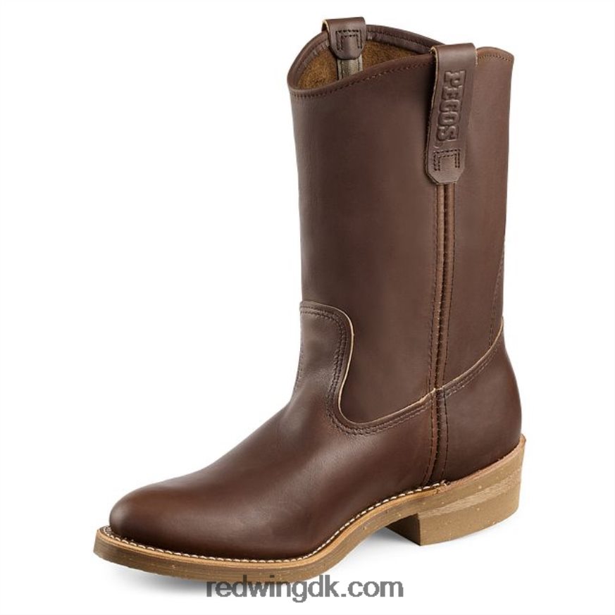 work - style 411 traktion tred herre 8-tommer vandtæt blød tå støvle Brun 4228HT94 Red Wing