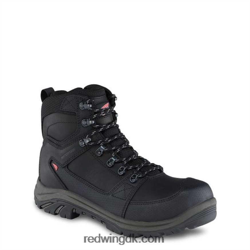 work - style 4422 flexbond herre 8-tommer sikkerhedstå metguard støvle sort 4228HT86 Red Wing