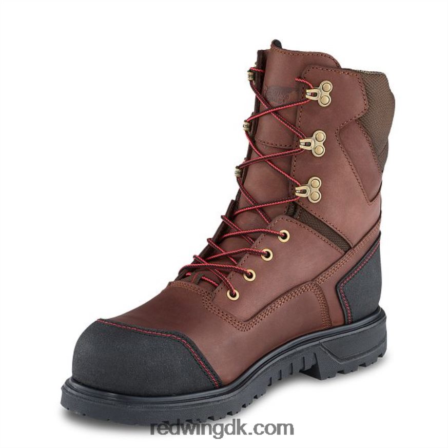 work - style 4499 truwelt herre 10-tommer vandtæt sikkerhedstå metguard støvle Brun 4228HT67 Red Wing