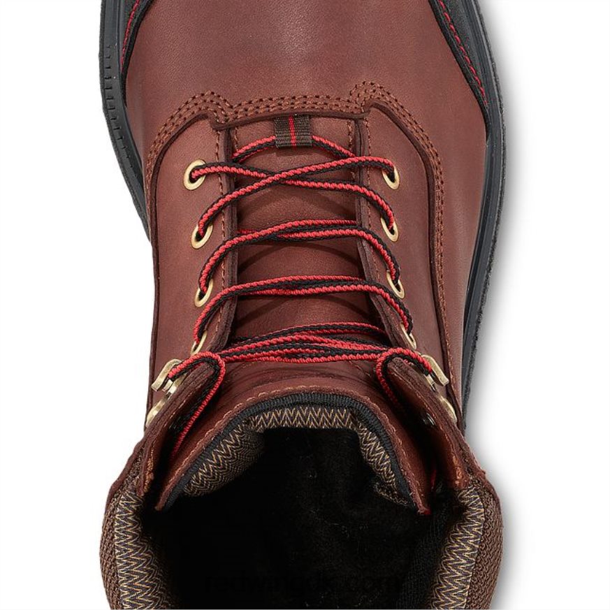 work - style 4499 truwelt herre 10-tommer vandtæt sikkerhedstå metguard støvle Brun 4228HT67 Red Wing