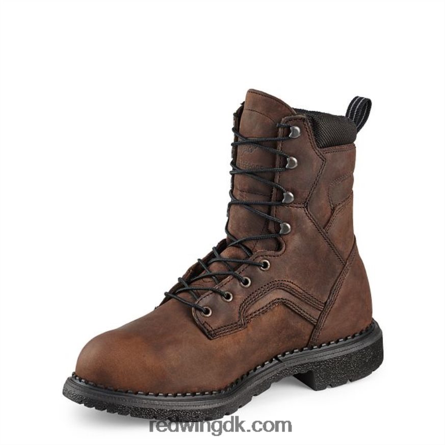 work - style 604 supersole 20 mænds 6-tommer vandtæt blød tå støvle Brun 4228HT70 Red Wing