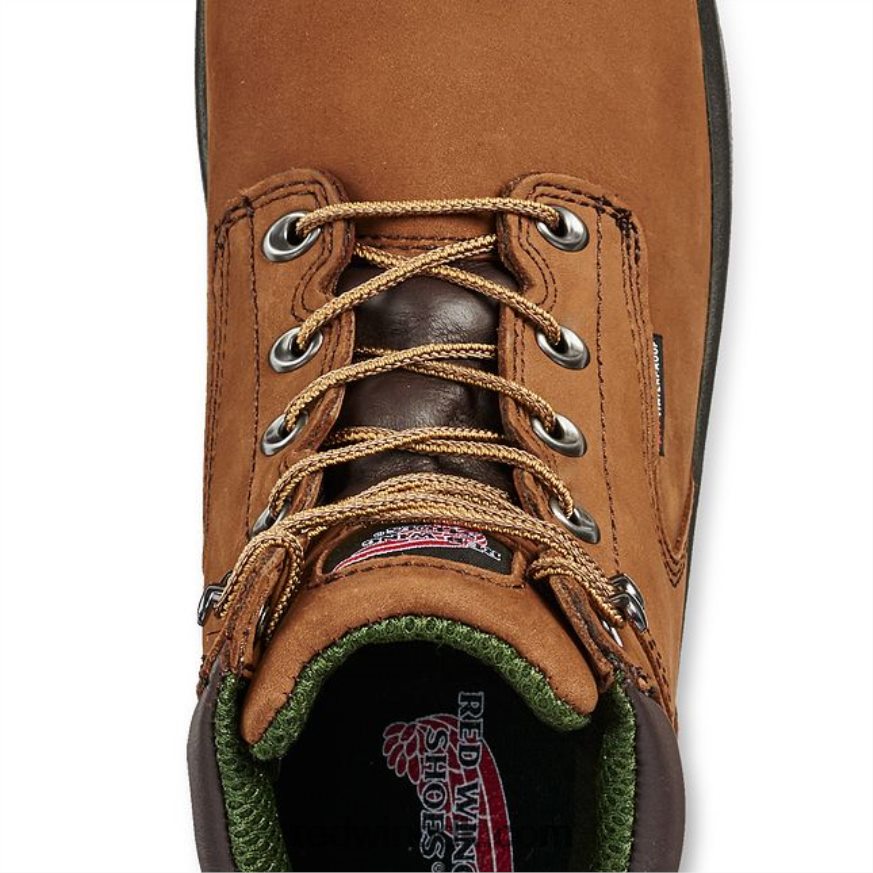 work - style 8692 truhiker herres 5-tommer blød tå vandrestøvle Brun 4228HT77 Red Wing